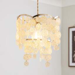 Taylor Disk Easy Fit Pendant Shade - thumbnail 1