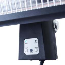 Blaze Large Wall Mounted Patio Heater with LED Lights - thumbnail 5
