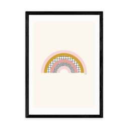 East End Prints Graphic Rainbow Print - thumbnail 2