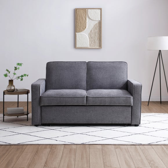 Kayden Fabric 2 Seater Pop Up Double Sofa Bed - image 1