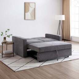 Kayden Fabric Pop Up 2 Seater Double Sofa Bed - thumbnail 4