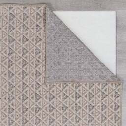 Geo Diamond Woven Washable Rug - thumbnail 3