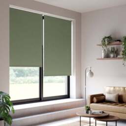 Flora Fire Retardant Blackout Made to Measure Roller Blind - thumbnail 3