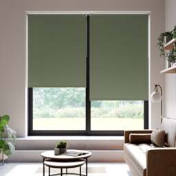 Flora Fire Retardant Blackout Made to Measure Roller Blind