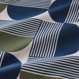 Bromley Modern Geo 100% Cotton Duvet Cover & Pillowcase Set - thumbnail 5
