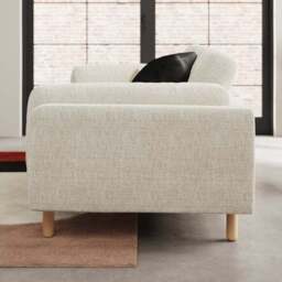 Newton Chunky Tonal Weave 3 Seater Sofa - thumbnail 2