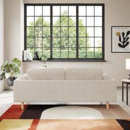 Newton Chunky Tonal Weave 3 Seater Sofa - thumbnail 3