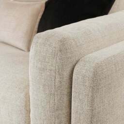 Newton Chunky Tonal Weave 3 Seater Sofa - thumbnail 4