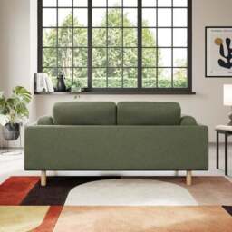 Newton Matte Plush Velvet 2 Seater Sofa - thumbnail 3