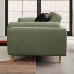 Newton Matte Plush Velvet 2 Seater Sofa - thumbnail 2