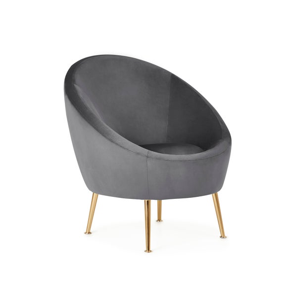 Mara Velvet Occasional Chair
