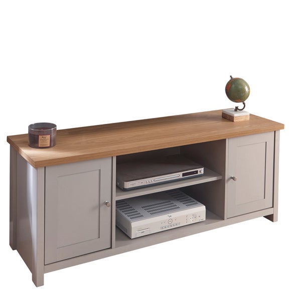 "Lancaster TV Unit, Grey and Oak for TVs up to 55""" - image 1
