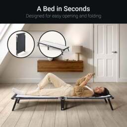 Jay-Be Lite Folding Bed with e-Fibre Insulator Mattress Pad - thumbnail 4