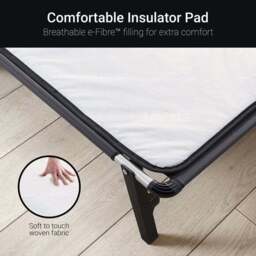 Jay-Be Lite Folding Bed with e-Fibre Insulator Mattress Pad - thumbnail 2
