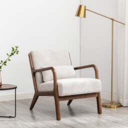 Khali Chenille Chair - thumbnail 1