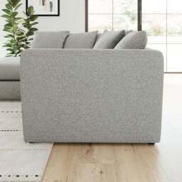 Blake Multi Texture Corner Chaise Sofa - thumbnail 2