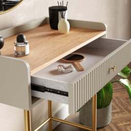 Georgi 1 Drawer Compact Dressing Table - thumbnail 3