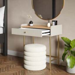 Georgi 1 Drawer Compact Dressing Table - thumbnail 2