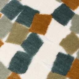 Furn. Metro Blocks Velvet Square Cushion - thumbnail 2