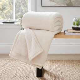 Cosy Chenille Throw Blanket 235cm x 235cm