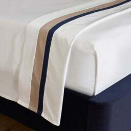 Dorma Alderton 100% Cotton Sateen Flat Sheet - thumbnail 2