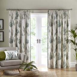 Fern Pencil Pleat Curtains - thumbnail 2