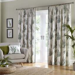 Fern Pencil Pleat Curtains - thumbnail 4