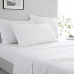 Pure Cotton Kingsize Pillowcase Pair - thumbnail 1