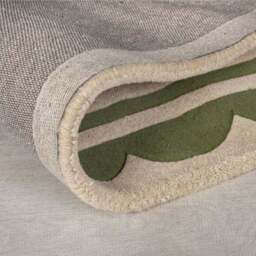 Lois Scallop Border Wool Runner - thumbnail 3