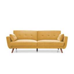 Bobby Velvet Double Sofa Bed - thumbnail 6
