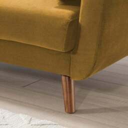 Bobby Velvet Double Sofa Bed - thumbnail 5