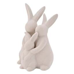 Eggs-traordinary Gift Co. Family of Bunnies Ceramic Ornament - thumbnail 3