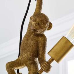 Odisha Gold Monkey Ceiling Light - thumbnail 3