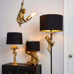 Odisha Gold Monkey Ceiling Light - thumbnail 6