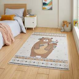 Vida Bear Kids Rug - thumbnail 1