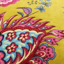 Paoletti Malisa Floral Velvet Cushion - thumbnail 4