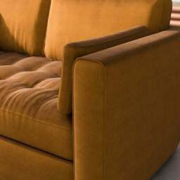 Zoe II Velvet Sofa Bed - thumbnail 4