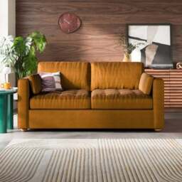 Zoe II Velvet Sofa Bed - thumbnail 2