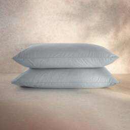 100% Egyptian Cotton 220 Thread Count Standard Pillowcase Pair - thumbnail 5