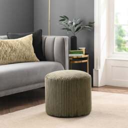 Jumbo Cord Pouffe