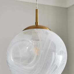 Marble Art Deco Ceiling Light - thumbnail 3