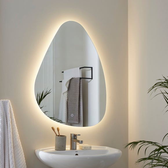 Raindrop Light Up Wall Mirror - image 1