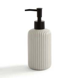 Ceramic Ribbed Soap Dispenser - thumbnail 2