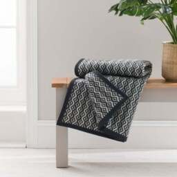Supersoft Diamonds Cotton Blanket - thumbnail 2