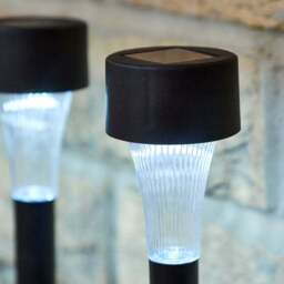 Pack of 10 Solar Plastic Stake Lights - thumbnail 3