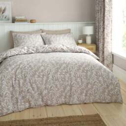 Catherine Lansfield Sorrel Leaves Reversible Duvet Cover & Pillowcase Set - thumbnail 4