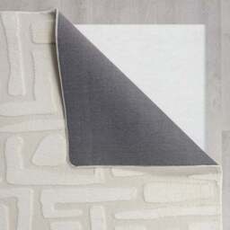 Boucle Carved Faux Fur Rug - thumbnail 3