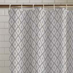 Catherine Lansfield Aztec Diamond Shower Curtain - thumbnail 2
