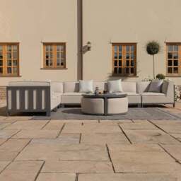 Maze Ibiza Large Corner Garden Sofa Set with Round Coffee Table - thumbnail 6