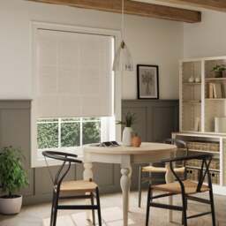 Semi Sheer Boucle Roller Blind - thumbnail 1